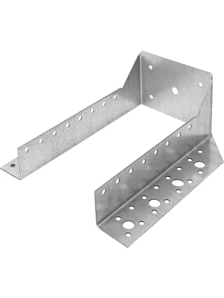 Опора бруса раскрытая OBR R 100x200x1.8