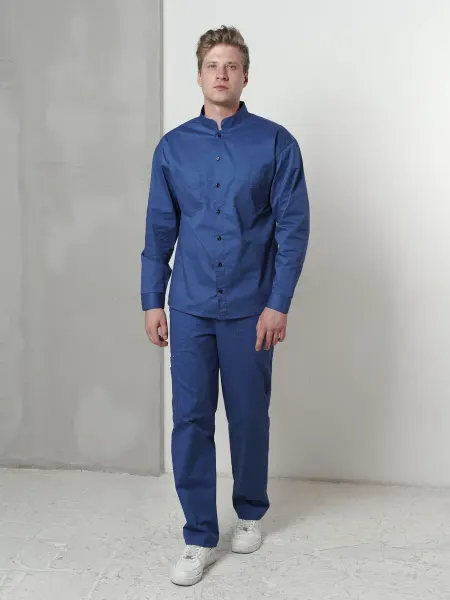 Доктор Чехов Рубашка медицинская 7430 Navy