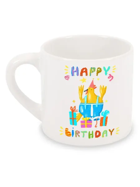 Luzimuzi Кружка детская Happy Birthday 170 мл в подарок