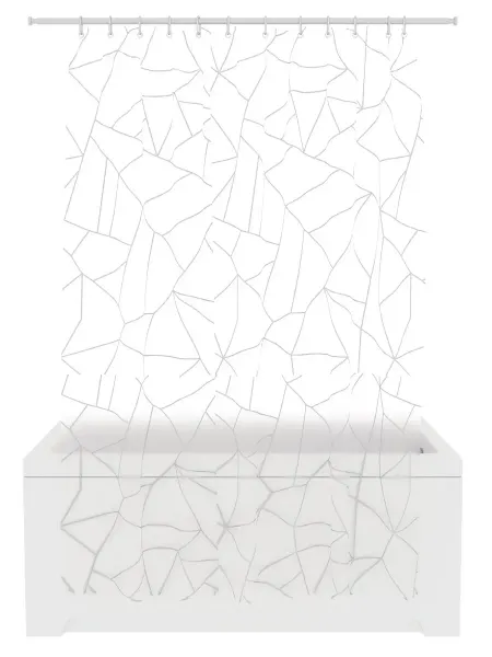 FORA Штора для ванной SILVER GLASS товары для дома