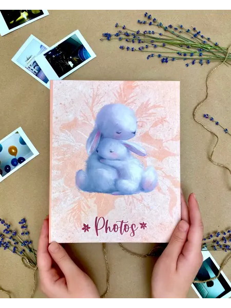 Полином Детский фотоальбом семейный 10х15 200 фотографий зайка