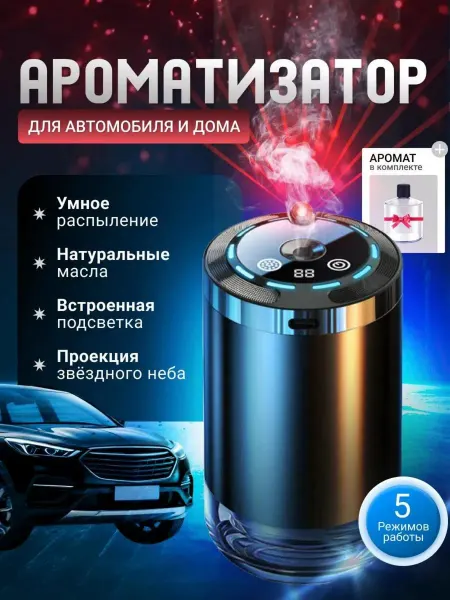 Приятно пахнет Автоматический ароматизатор с проектором звездное небо