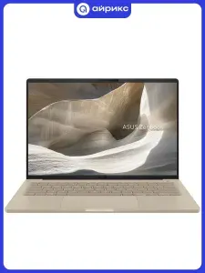 ASUS UX3407NA-QD100W Ноутбук 14", RAM 32 ГБ, SSD 1024 ГБ, Qualcomm Adreno, Windows Home, (90NB1711-M007R0), бежевый
