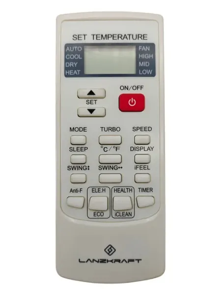 Пульт Lanzkraft YKR-H 102E для кондиционеров