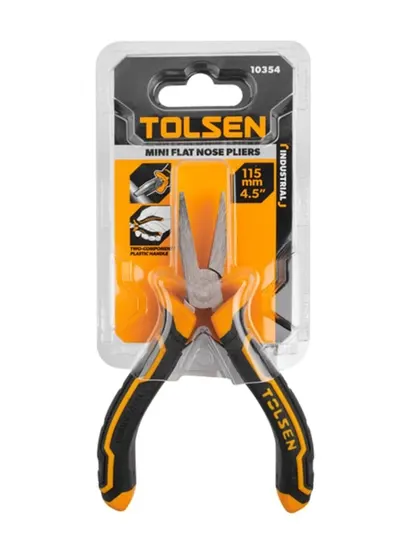 Плоскогубцы мини TOLSEN GRIPro 115 мм 10354