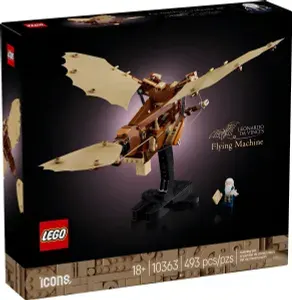Конструктор LEGO Icons 10363 Летательный аппарат Леонардо да Винчи