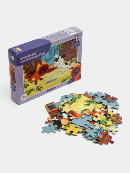 Мозаика Puzzle 104 "Котёнок по имени Гав", 82036 q0000019989