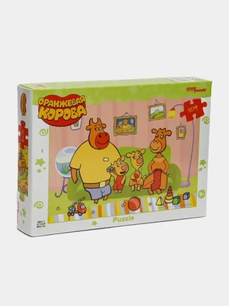 Мозаика Puzzle 104 "Оранжевая корова", 82044 q0000039526