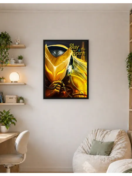 Postersbase Арт-постер Слей зе Спайр Персонаж в наушниках 50x70