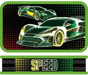Пенал 2 отделения большой 190/105 SPEED CLUB