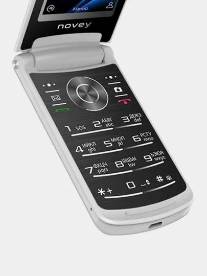 Мобильный телефон Novey Z550, раскладушка, IPS, 2 SIM, кнопочный телефон