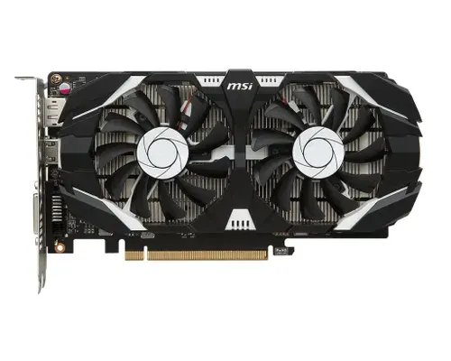 MSI Видеокарта GeForce GTX 1050 Ti 4GT OC OEM 4 ГБ (GTX 1050 Ti 4GT OC OEM)