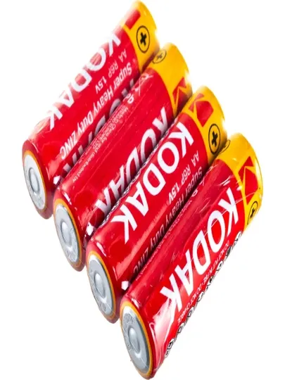 Батарейка Kodak Super Heavy Duty, щелочная, 1050мАч, типоразмер AA, 4 шт