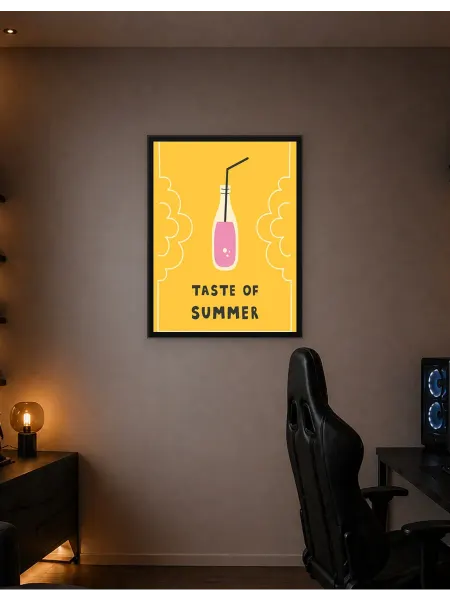 Postersbase Интерьерный постер Вкус летнего напитка 30x40