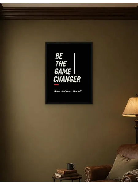 Postersbase Постер Мотивационный постер «Измени правила игры» 30x40