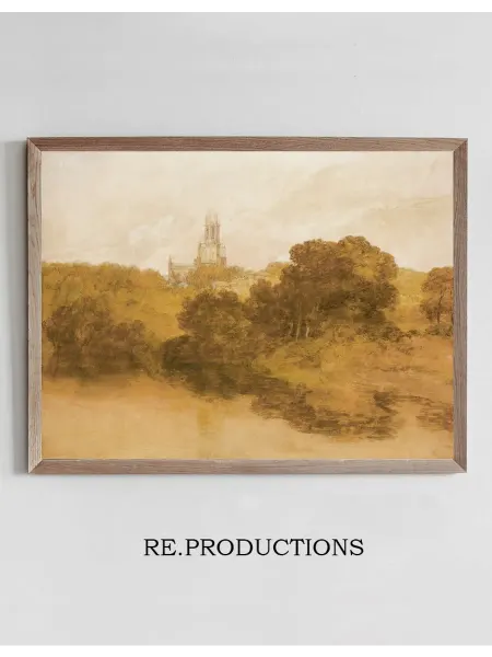 Re.productions Постер Fonthill Abbey - Joseph Mallord William Turner