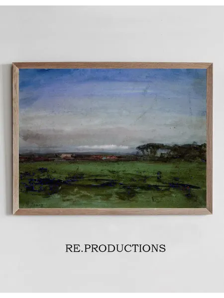 Re.productions Постер Across the Campagna - George Inness