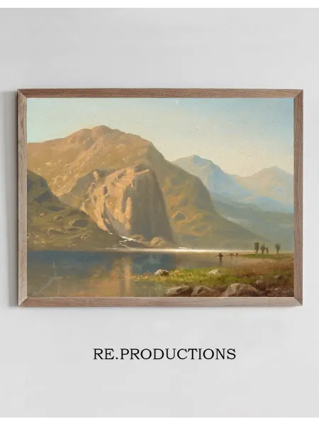 Re.productions Постер Yosemite - Albert Bierstadt