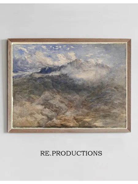 Re.productions Постер La Peinture - Alphonse Mucha
