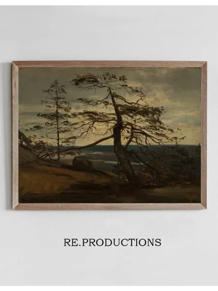 Re.productions Постер Fjellfuru, Setesdal - Amaldus Nielsen