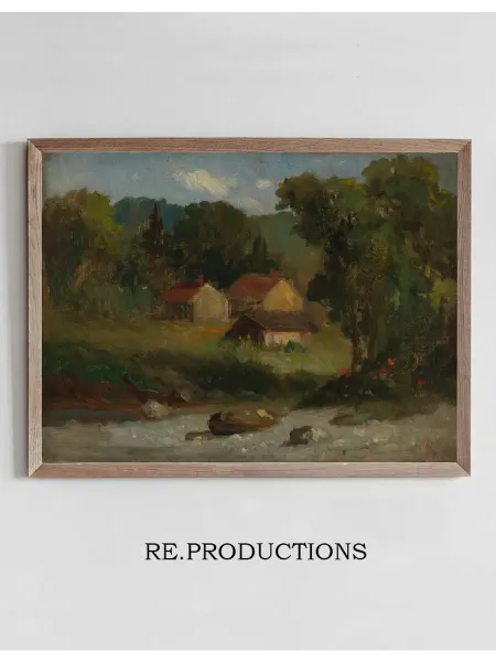 Re.productions Постер Rocky Farm, Newport - Edward Mitchell Bannister