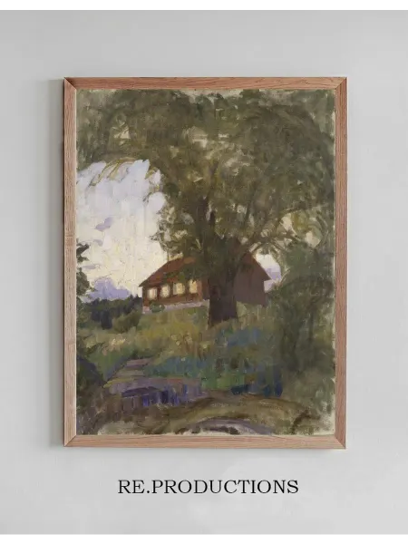 Re.productions Постер The Verger’s House at Tyresö - Richard Bergh