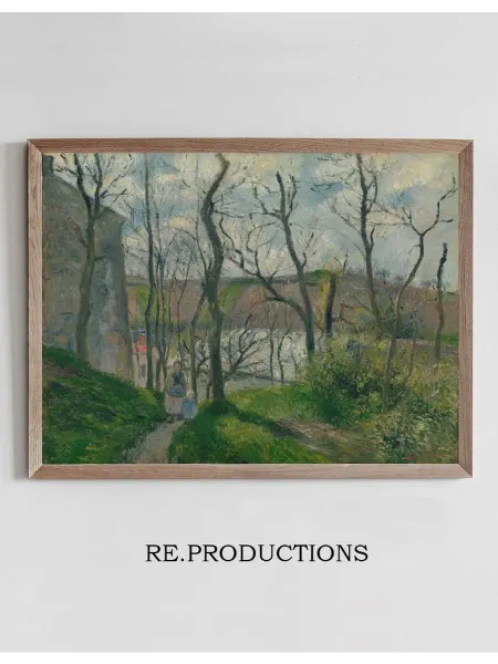 Re.productions Постер The ‘Royal Palace’ at the - Camille Pissarro