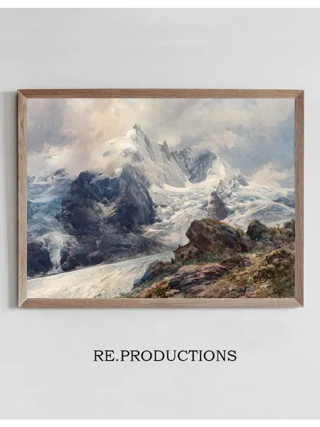 Re.productions Постер The Grossglockner - Edward Theodore Compton