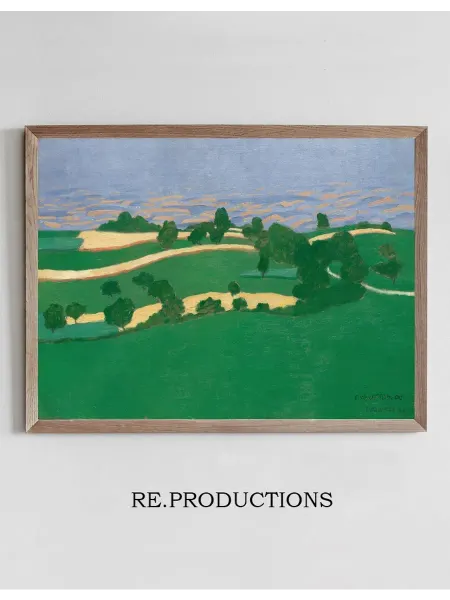 Re.productions Постер Corn Fields - Félix Vallotton
