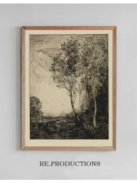 Re.productions Постер Souvenir d´Italie - Jean-Baptiste-Camille Corot