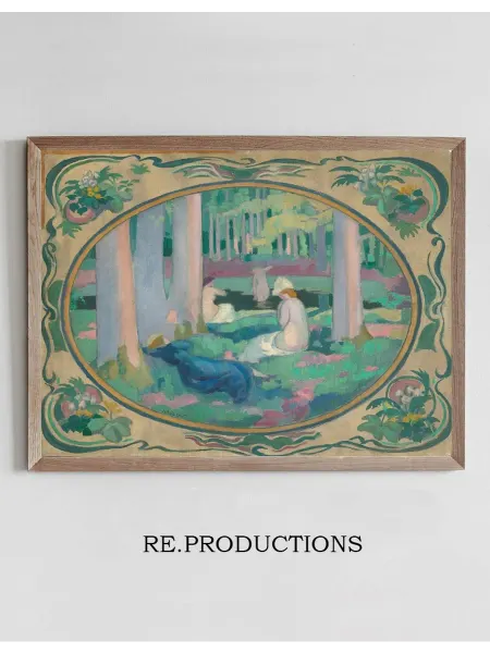 Re.productions Постер Dans la forêt - Maurice Denis