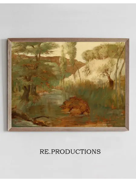 Re.productions Постер Le sanglier - Edgar Degas