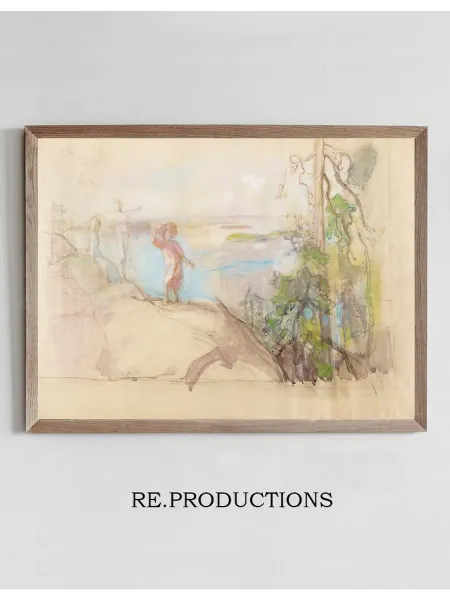 Re.productions Постер Sarvikallio, sketch - Eero Järnefelt