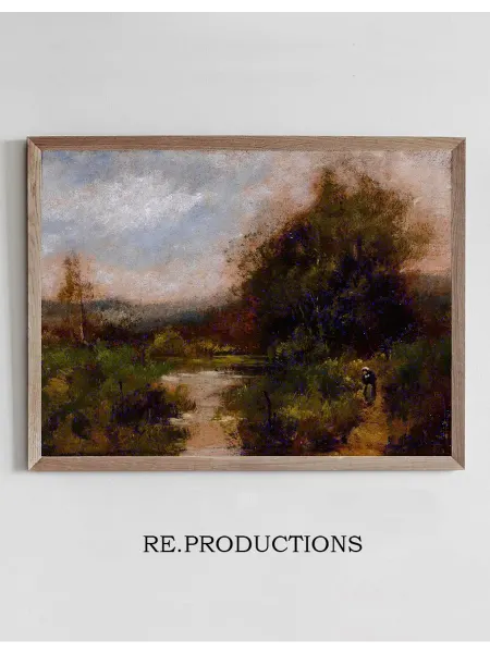 Re.productions Постер Landscape - Eugène Galien-Laloue