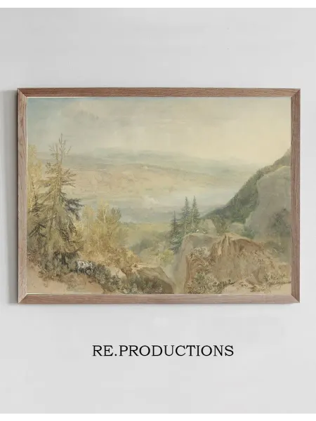Re.productions Постер View of Farnley - Joseph Mallord William Turner