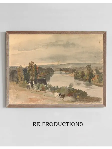 Re.productions Постер From ‘Charley’s Hope’ Mrs. Griffiths - Thomas Sully