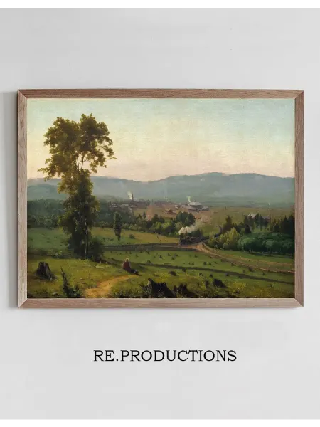 Re.productions Постер The Lackawanna Valley - George Inness