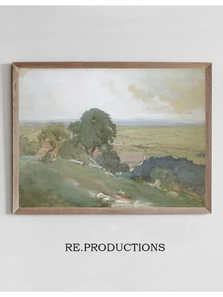 Re.productions Постер Olive Trees at Tivoli - George Inness
