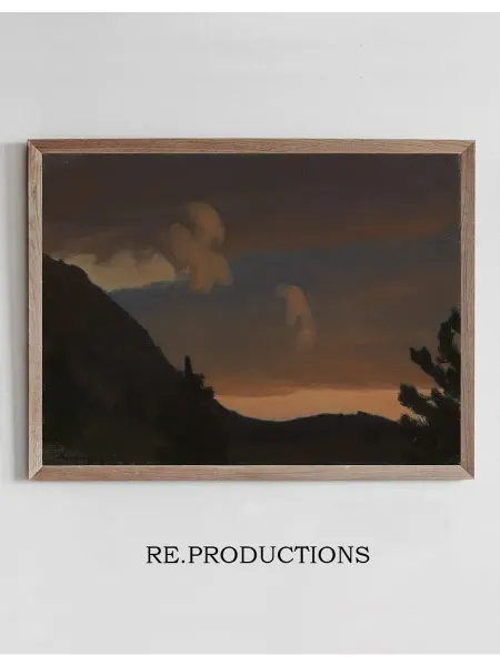 Re.productions Постер Gewitterstimmung - Gustav Kampmann