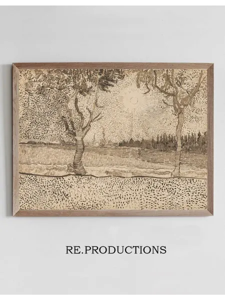Re.productions Постер The Road to Tarascon - Vincent van Gogh