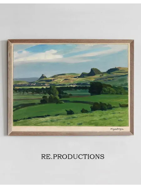 Re.productions Постер Hegauberge - Gustav Kampmann