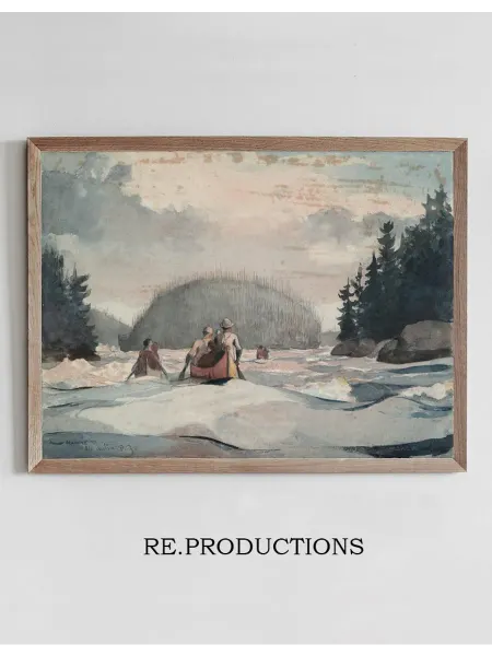 Re.productions Постер IleMalin - Winslow Homer
