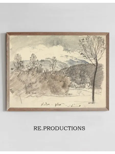 Re.productions Постер View at Mr. Sheppard’s, The Ridge - John Linnell
