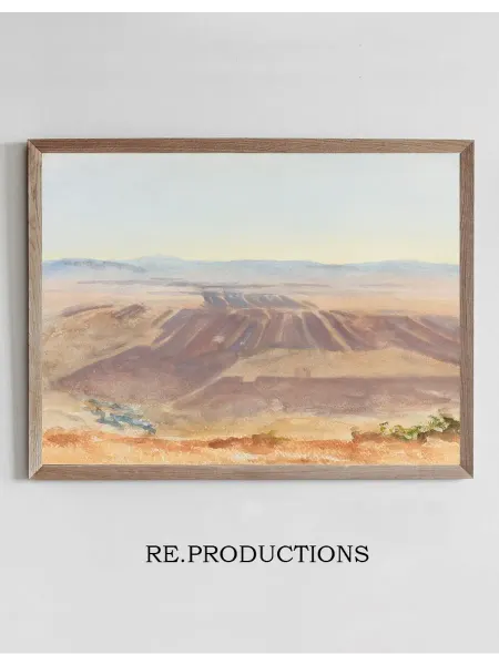 Re.productions Постер The Plains of Nazareth - John Singer Sargent