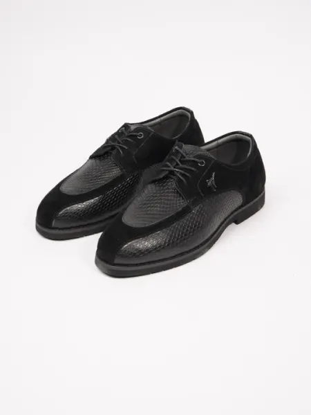 Туфли мужские из натуральный замши и кожи, 39-43