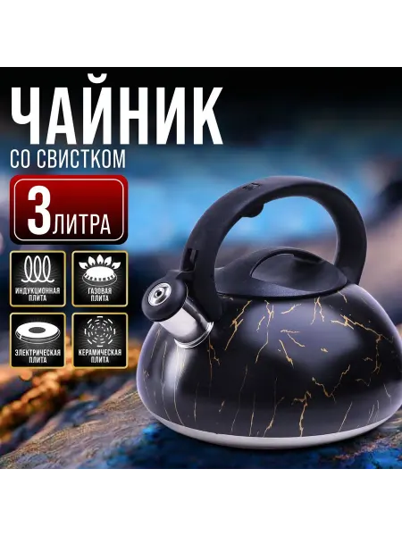MAYER&BOCH Чайник со свистком из нержавейки