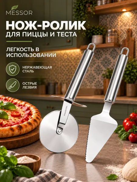 Messor Нож и лопатка для пиццы