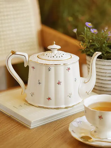 OLOLOshop Чайник заварочный керамический Барокко