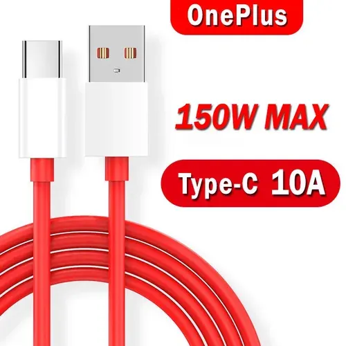 Кабель OnePlus USB Type-C 10A Warp Charge 150W MAX DL129, 1м в упаковке