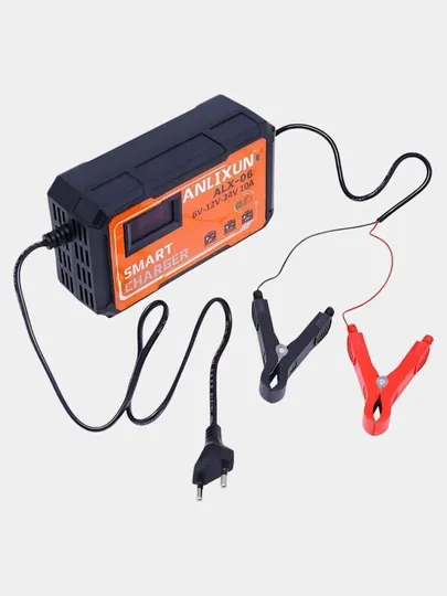 Зарядное устройство для аккумулятора 6V-12V-24V 10A ALX-06
